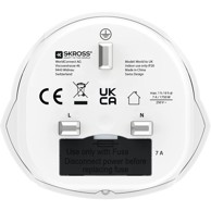 SKROSS Putni adapter 1.302974, bijeli