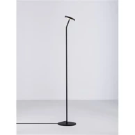 NOVA LUCE Logos stajaća lampa led /3000k/9w/295lm/crna nl9540252