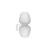 FOSCARINI Zidna lampa Rituals 3 dvostruka, bijela