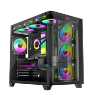 BIT FORCE Stolno računalo GAMER PRO PC / AMD Ryzen 7 7800X3D, 32 GB, 2 TB SSD, NVIDIA GeForce RTX 5060 Ti 16 GB, Windows 11 Pro, crna