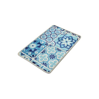FOUTASTIC Plavi kupaonski tepih 60x40 cm Seramik