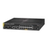 HPE ARUBA Switch 6000 Managed, 12G, 2SFP, PoE+ 139W