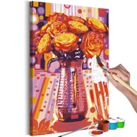 Slika za samostalno slikanje Oriental Roses 40x60