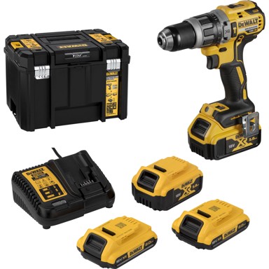 DEWALT Aku udarna bušilica odvijač sa dodatnim setom pribora DCD796D2PK