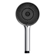 WENKO Plastična ručka za tuš u srebrnoj boji ø 12 cm Softwater