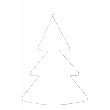 SIRIUS Bijeli viseći božićni svjetlosni ukras Liva