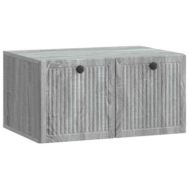 Zidni TV ormarić, 59,5 x 41 x 30 cm, konstruirano drvo, siva sonoma