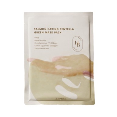 HEVEBLUE Maska za lice Salmon Caring Centella Green Mask Pack 1kom/25ml