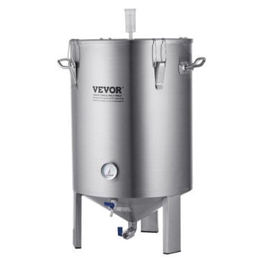 VEVOR Bačva za fermentaciju 60 l 48 x 42,5 x 77,5 cm nehrđajući čelik