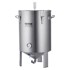 VEVOR Bačva za fermentaciju 60 l 48 x 42,5 x 77,5 cm nehrđajući čelik