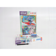 CLEMENTONI Slagalica Supercolor Disney Stitch, crtići, 20 komada