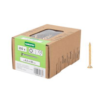 SAMOPEV Vijak za drvo TX 4 x 50 200/1, srebrna