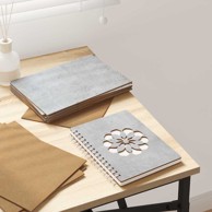 Dekorativni paneli, 21 x 30 x 0,27 cm, betonski sivi, 50 kom