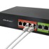 QOLTEC PoE switch Fast Ethernet, 4 x RJ45 PoE, 2 x RJ45 uplink, 65 W