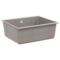 Umivaonik, 530x460 mm, 80% kvarc i 20% smola, siva