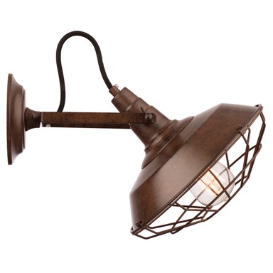 Dekorativna zidna rasvjeta WL 101-1A, smeđa