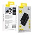 BLAVEC Powerbank BJ-04 Slim Type-C Magsafe 3-u-1, 10. 000 mAh, crno staklo