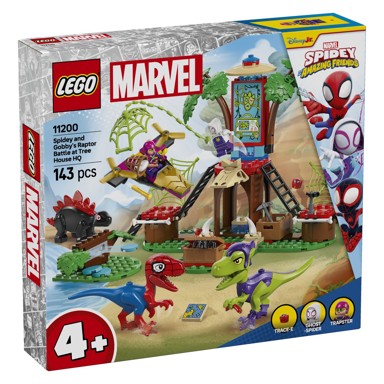 LEGO Spidey Borba Spideyja i Gobbyjeva raptora kod kućice na drvetu 11200
