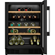 NEFF Hladnjak za vino KU9213HG0, 44 boce, ugradbeni, crni