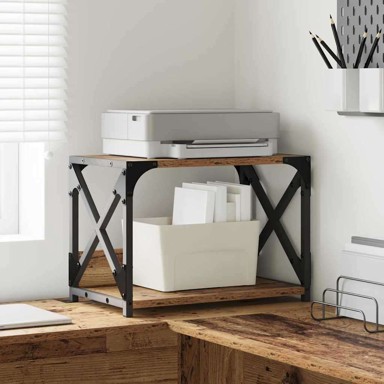 Držač za printer, staro drvo, 44 x 26 x 31,5 cm, konstruirano drvo