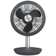 ZILAN Ventilator ZLN4000, stolni, bežičan, USB, crni