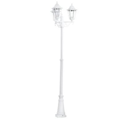 Vanjska stajaća lampa, 3xE27, Navedo, 93454, bijela