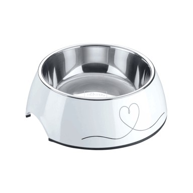 HUNTER Posuda za pse Valencia melamin bijela, 160 ml