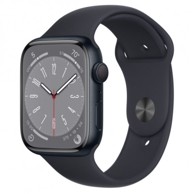 APPLE Pametni sat Series 8 (2022), 45mm, GPS, tamno plavi, obnovljeno