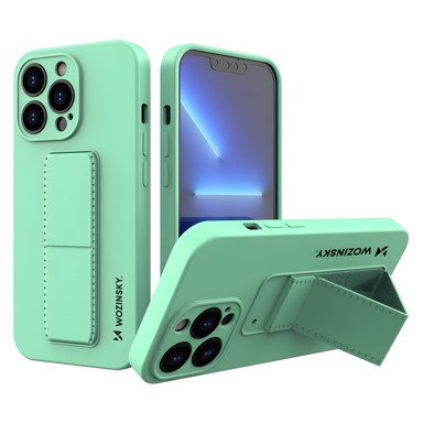 WOZINSKY futrola Kickstand za Apple iPhone 13, svijetlozelena