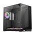 GAMEMAX Kućište računala NEX C56 VC BK, ATX/micro-ATX/Mini-ITX, Midi Tower, 3x 120 mm + 1x 120 mm, crna