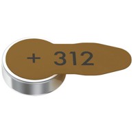 VARTA Baterije za slušne aparate 312 BLI6