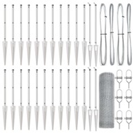 Heksagonalna ograda 0.8x50 m pocinčani čelik