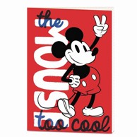 PYRAMID Mickey Mouse Too Cool bilježnica A5