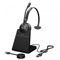 JABRA Slušalice Engage 55 MS, crne, on-ear, Mono, USB-A, stalak