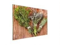 TMK Staklena zaštita za štednjak ili ploču za kuhanje 30x22, rosemary
