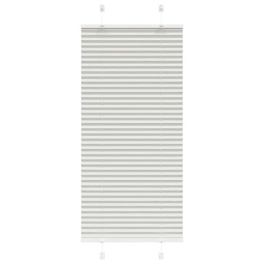 Plisirana roleta svjetlosiva 60 x 100 cm (širina tkanine 59,4 cm)