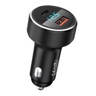 REMAX Auto punjač Salo, dual, USB / USB Type-C, 58.5 W, 4.5A, Quick Charge