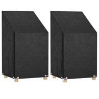 Navlake za vrtne stolice 2 kom 8 ušica 65 x 65 x 80/120 cm PE