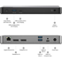 ALOGIC Docking stanica DUPRMX2-100, siva