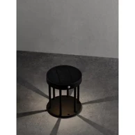 Stajaća lampa Aigo, LED, 3000 K, 89 lm, IP65, NL9030581, crna