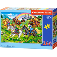 CASTORLAND Puzzle Princess Horse Ride, 260 kom., crtići