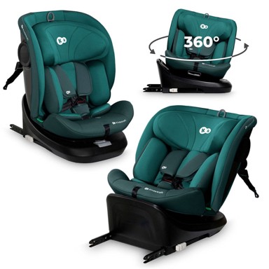 KINDERKRAFT Autosjedalica 40-150 cm I-Grow i-Size 2024, zelena