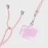 SWING Privjesak za telefon podesive duljine / duljina kabela 165 cm (max 82,5 cm u omči) lite pink