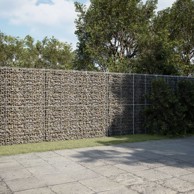 Gabionska košara s poklopcem 1100x100x200 cm pocinčano željezo