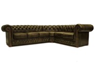 CHESTERFIELD Kutna Garnitura First Class Leather, Moss Green
