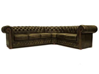 CHESTERFIELD Kutna Garnitura First Class Leather, Moss Green