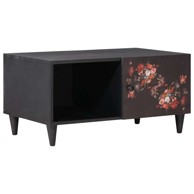 Stolić za kavu 80 x 50 x 40 cm čvrsto drvo manga, šareni