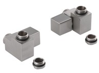 SAPHO Ventilski set CUBE COMBI desni, inox mat