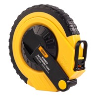 DELI Geodetska mjerna vrpca, 20 m, stakloplastika, dvobojna ljestvica