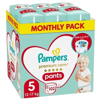 PAMPERS Pants, MSB, S5, 102 kom